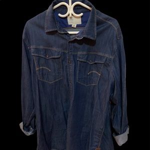 💥PRICE DROP💥GSTAR Jean shirt size XXL